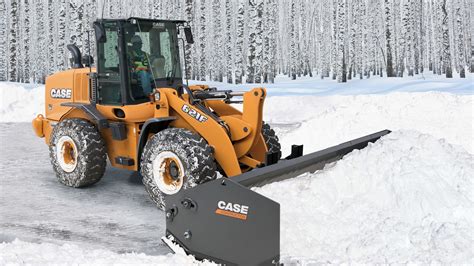 mini skid steer plowing snow|snow pushers for skid steer.